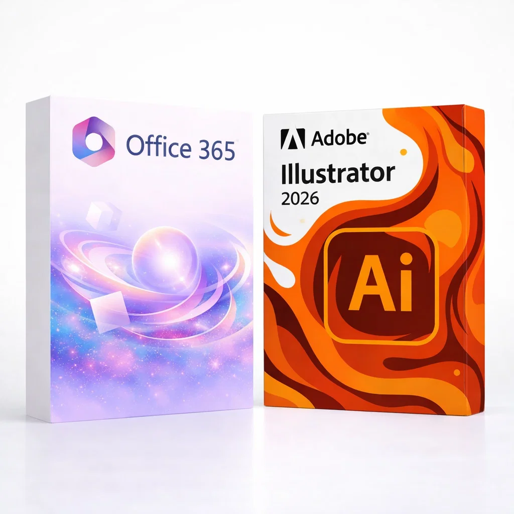 off365_a26ai Office 365 + Illustrator 2026 – Obrázok 1