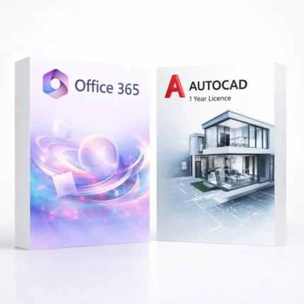Office 365 (trvalá licencia) + Autodesk AutoCAD (1 roky)
