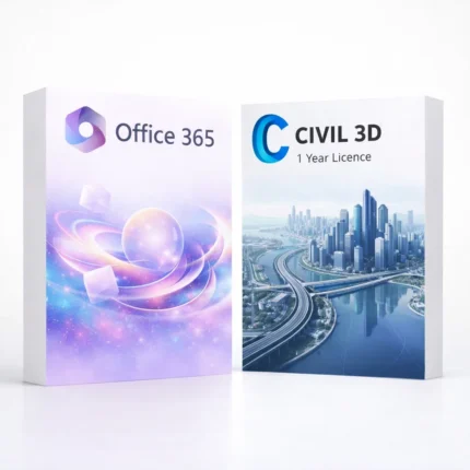 Office 365 (trvalá licencia) + Autodesk Civil 3D (1 roky)