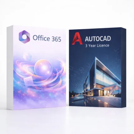 Office 365 (trvalá licencia) + Autodesk AutoCAD (3 roky)