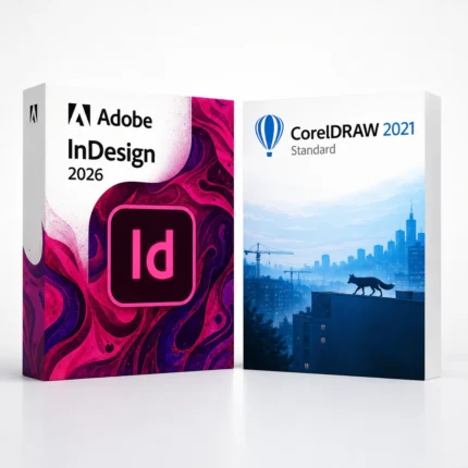 InDesign 2026 + CorelDRAW Standard 2021