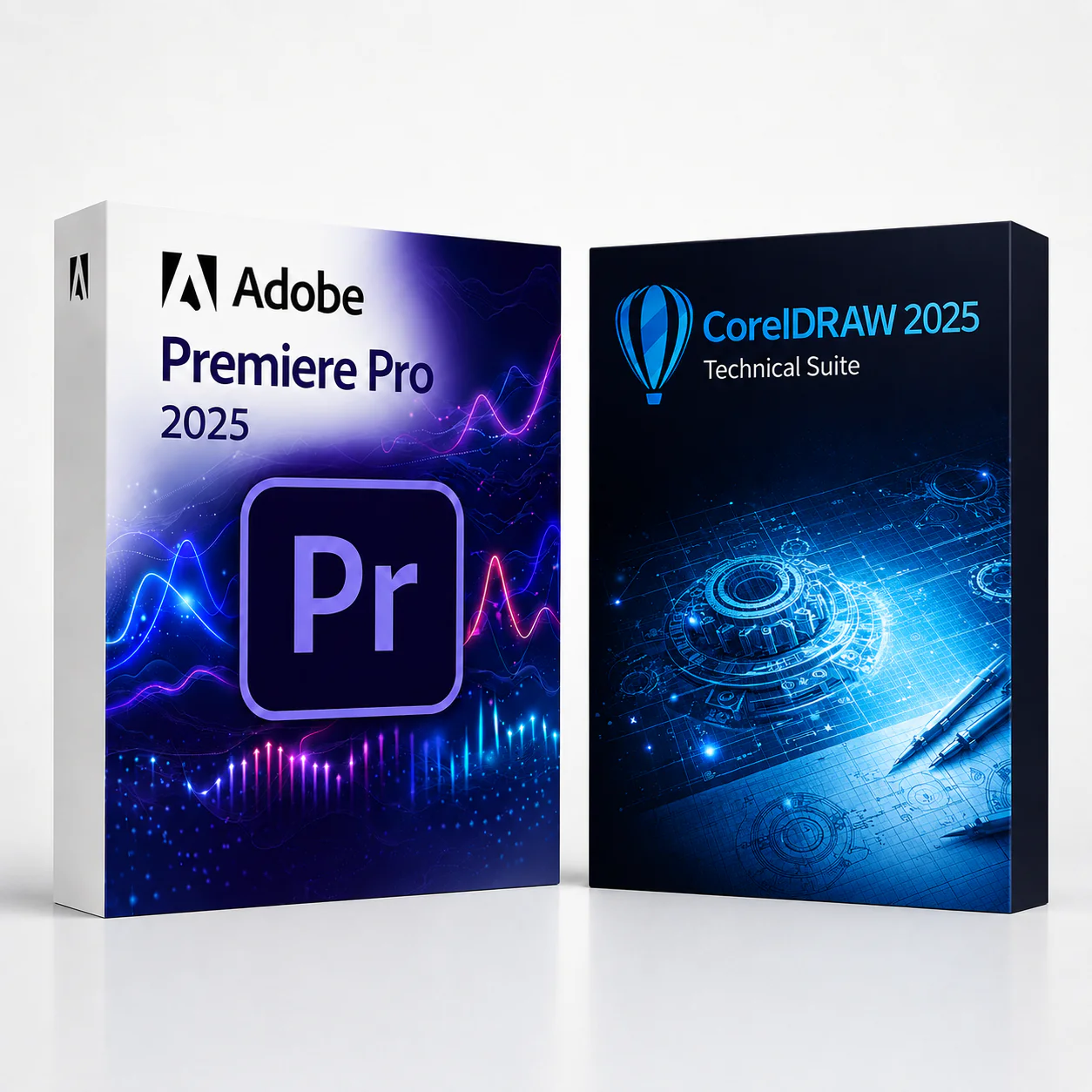 pr25_cd25ts Premiere Pro 2025 + CorelDRAW Technical Suite 2025 – Obrázok 1
