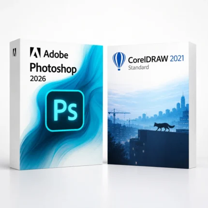 Photoshop 2026 + CorelDRAW Standard 2021