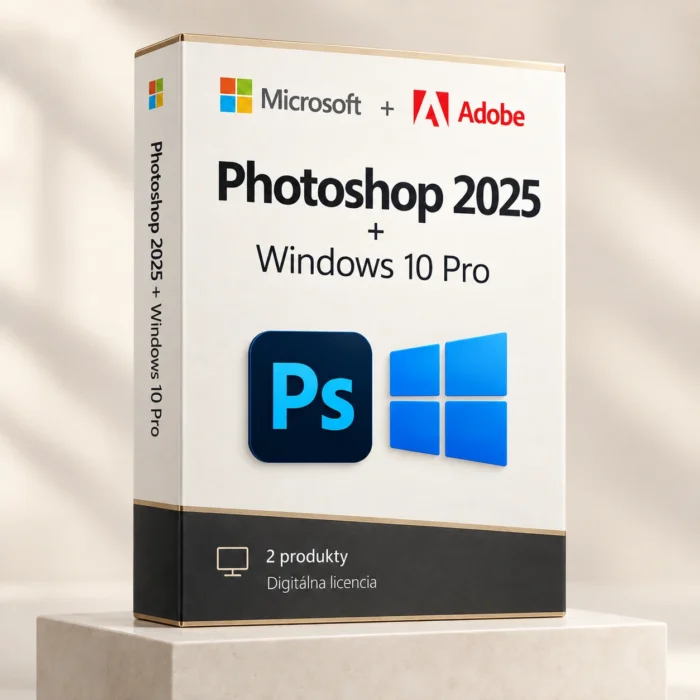 Photoshop 2025 + Windows 10 Pro