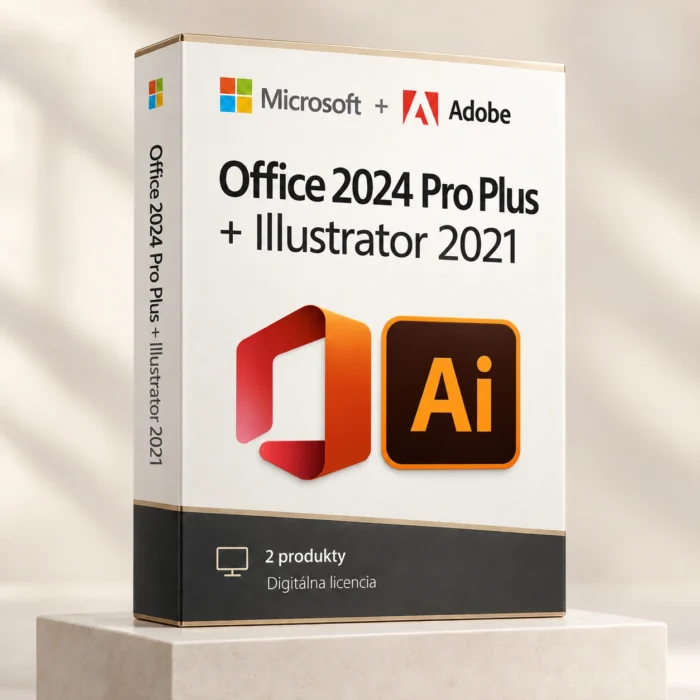 Microsoft Office 2024 Pro Plus + Illustrator 2021