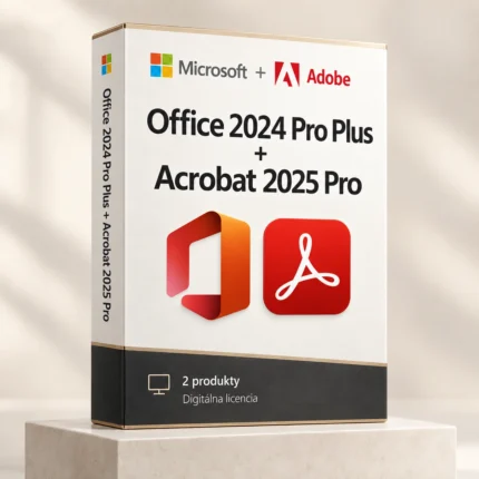 Microsoft Office 2024 Pro Plus + Acrobat 2025 Pro | Windows