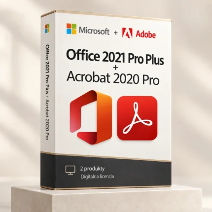 Microsoft Office 2021 Professional Plus + Acrobat 2020 Pro | Windows