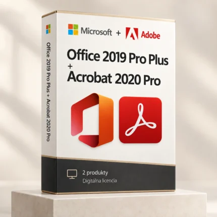 Microsoft Office 2019 Professional Plus + Acrobat 2020 Pro | Windows