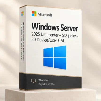 Microsoft Windows Server 2025 Datacenter – 512 jadier – 50 Device/User CAL