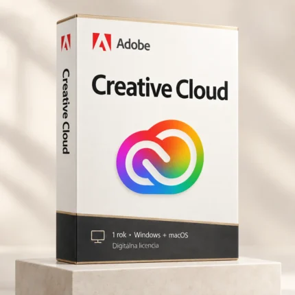 Creative Cloud – 1-ročná licencia – Windows + macOS