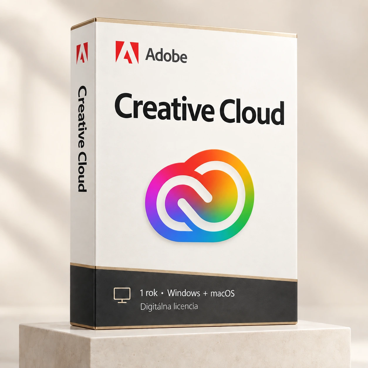 Creative Cloud – 1-ročná licencia – Windows + macOS