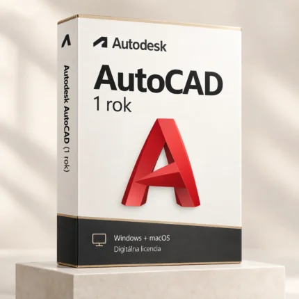 Autodesk AutoCAD (1 rok) | Windows + macOS