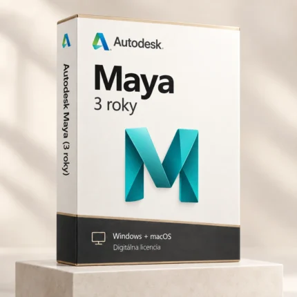 Autodesk Maya (3 roky) | Windows + macOS