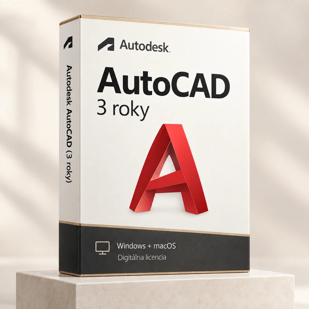 Autodesk AutoCAD (3 roky) | Windows + macOS