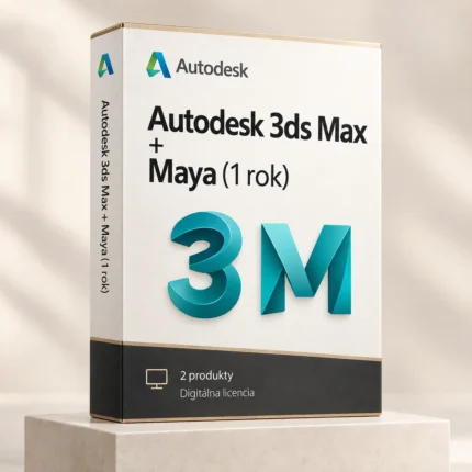 Autodesk 3ds Max + Maya (1 rok) | Windows