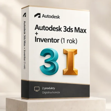 Autodesk 3ds Max + Inventor (1 rok) | Windows