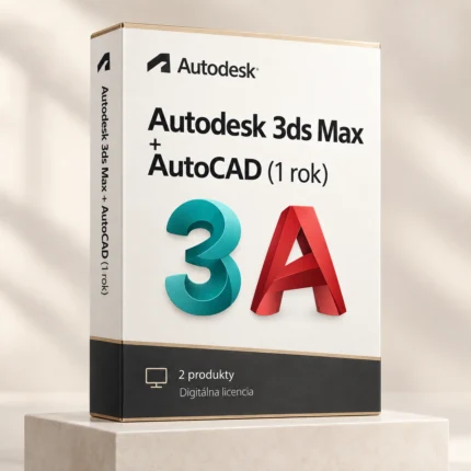 Autodesk 3ds Max + AutoCAD (1 rok) | Windows