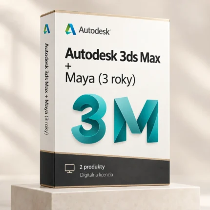 Autodesk 3ds Max + Maya (3 roky) | Windows