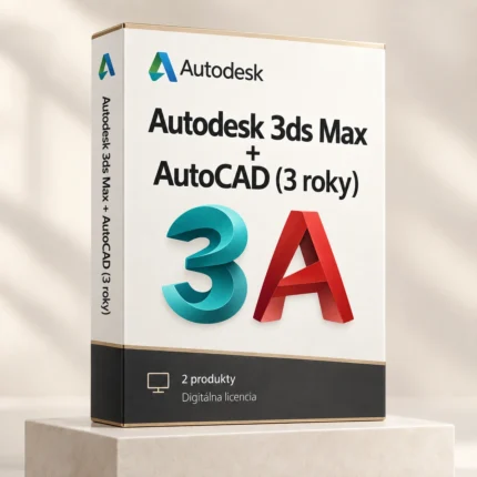 Autodesk 3ds Max + AutoCAD (3 roky) | Windows