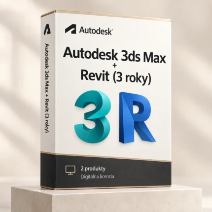 Autodesk 3ds Max + Revit (3 roky) | Windows