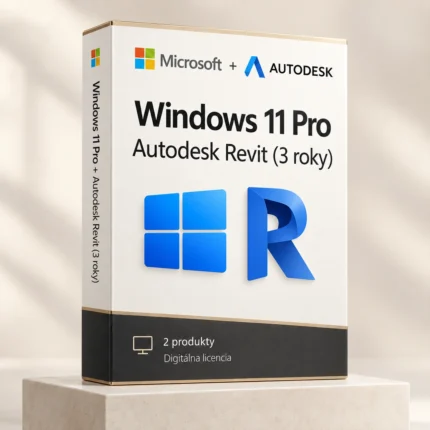 Windows 11 Pro (trvalá licencia) + Autodesk Revit (3 roky)