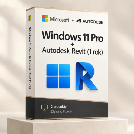 Windows 11 Pro (trvalá licencia) + Autodesk Revit (1 rok)