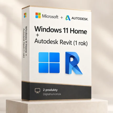 Windows 11 Home (trvalá licencia) + Autodesk Revit (1 rok)