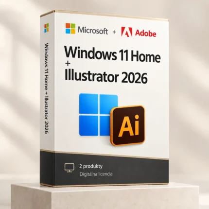 Windows 11 Home + Illustrator 2026