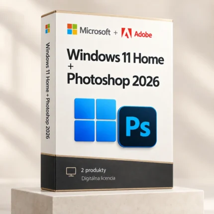 Windows 11 Home + Photoshop 2026