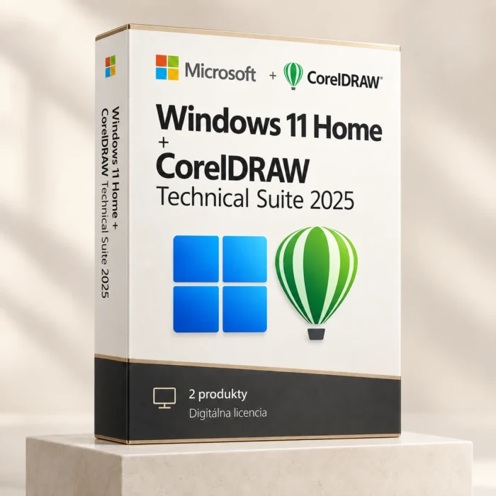 Windows 11 Home + CorelDRAW Technical Suite 2025