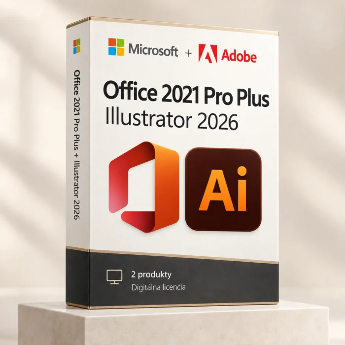 Office 2021 Pro Plus + Illustrator 2026
