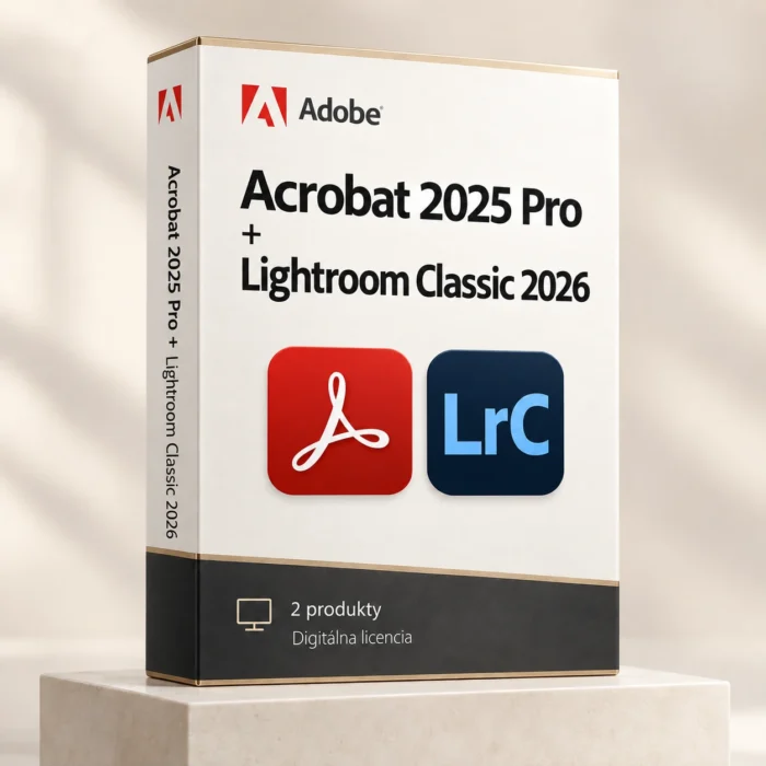 Acrobat 2025 + Lightroom 2026