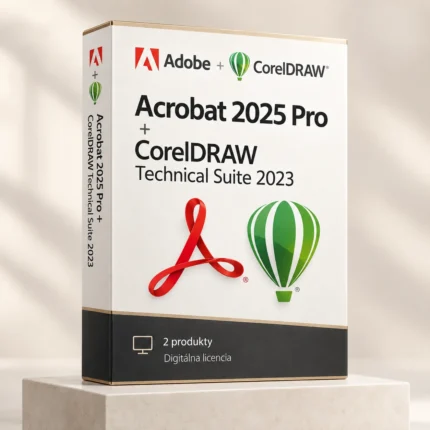 Acrobat 2025 + CorelDRAW Technical Suite 2023