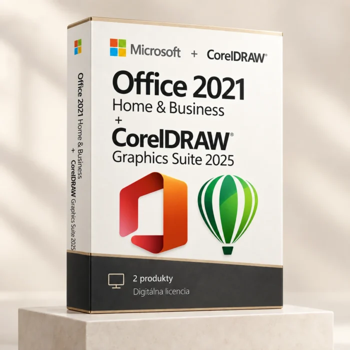 Office 2021 Home & Business + CorelDRAW Graphics Suite 2025