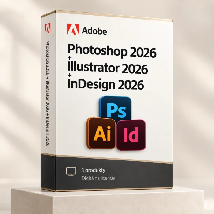 Photoshop 2026 + Illustrator 2026 + InDesign 2026