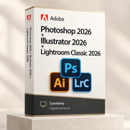 Photoshop 2026 + Illustrator 2026 + Lightroom Classic 2026