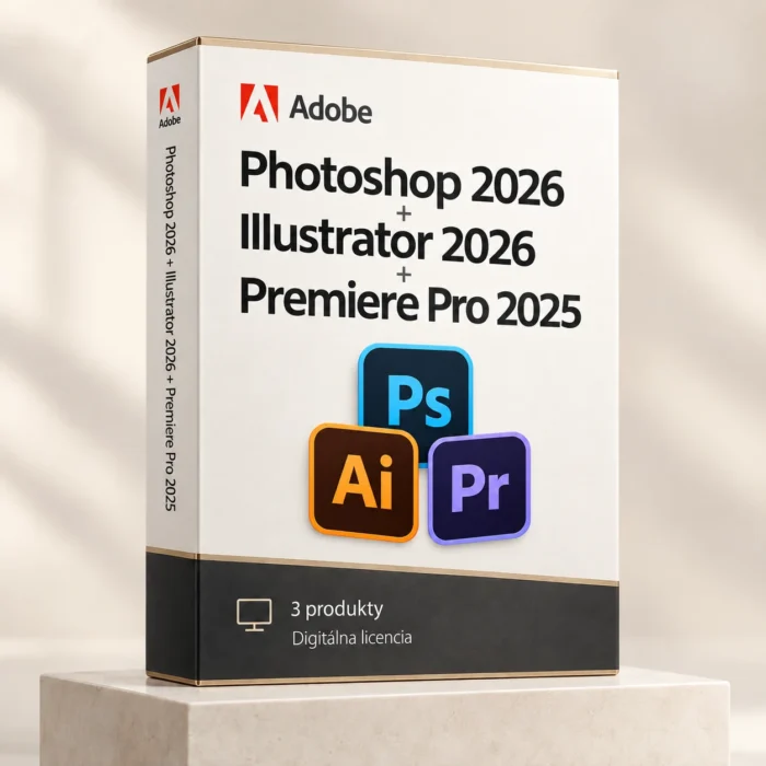 Photoshop 2026 + Illustrator 2026 + Premiere Pro 2025
