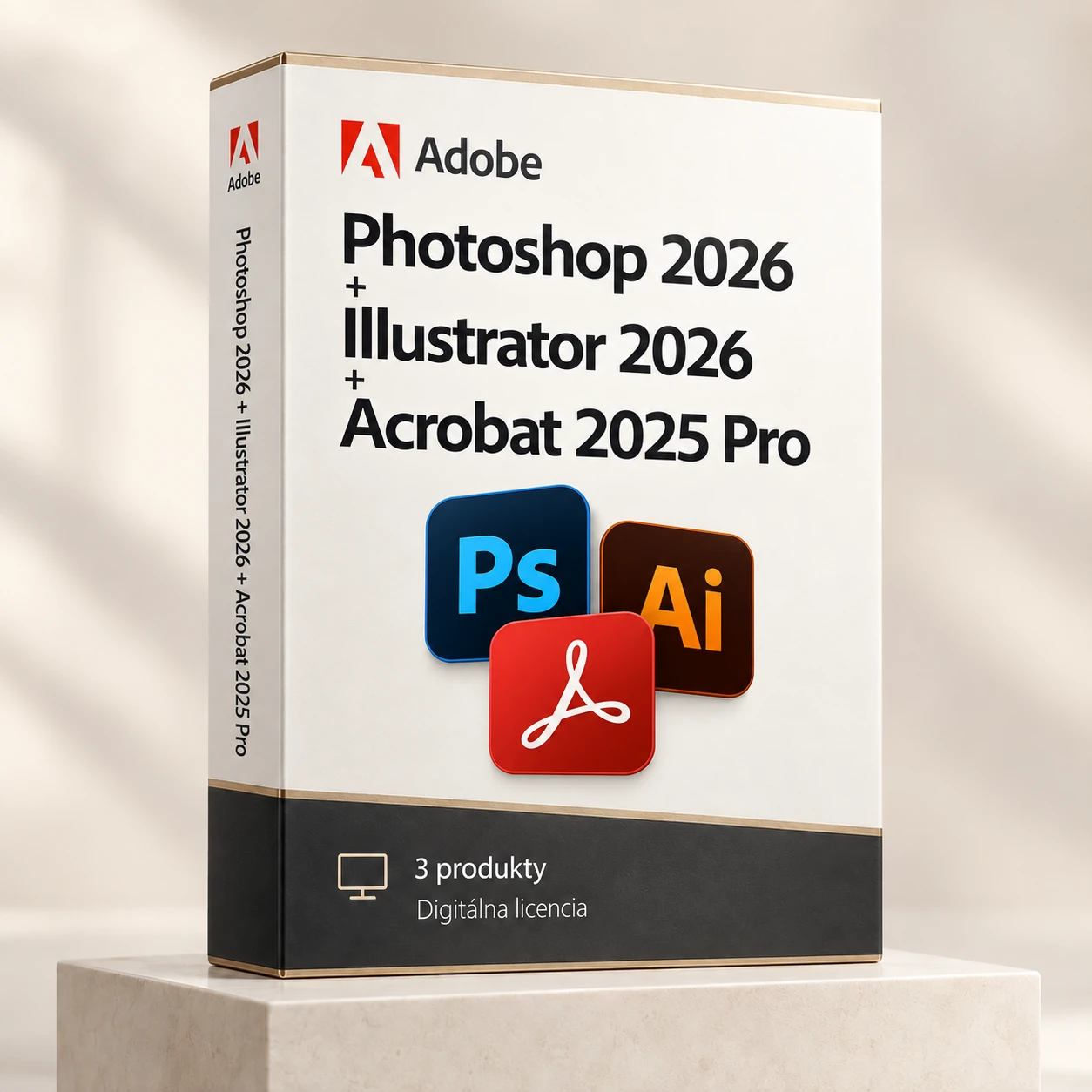 Photoshop 2026 + Illustrator 2026 + Acrobat 2025
