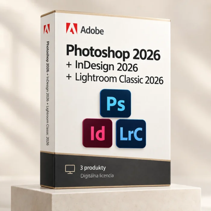 Photoshop 2026 + InDesign 2026 + Lightroom Classic 2026