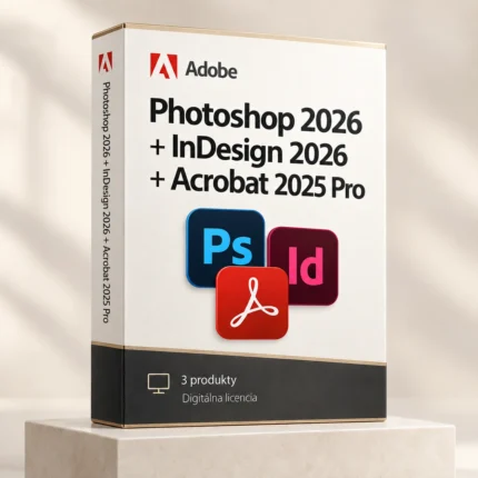 Photoshop 2026 + InDesign 2026 + Acrobat 2025