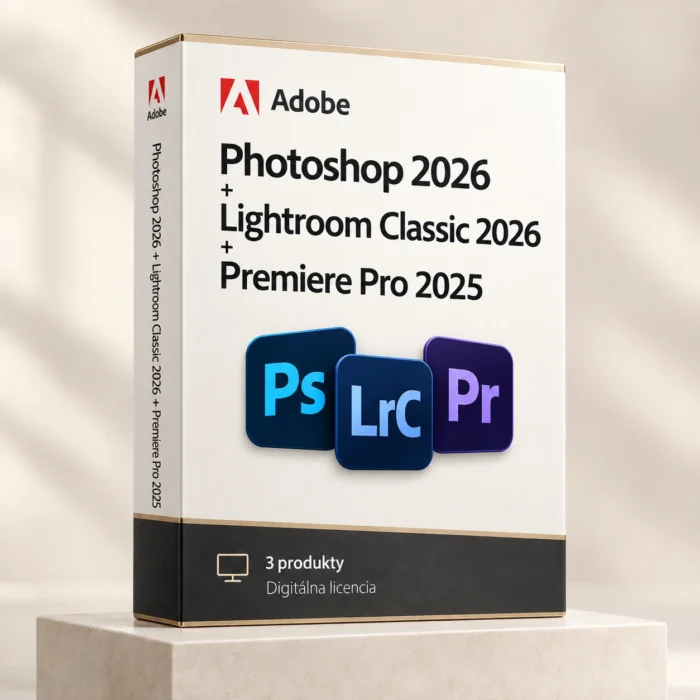 Photoshop 2026 + Lightroom Classic 2026 + Premiere Pro 2025