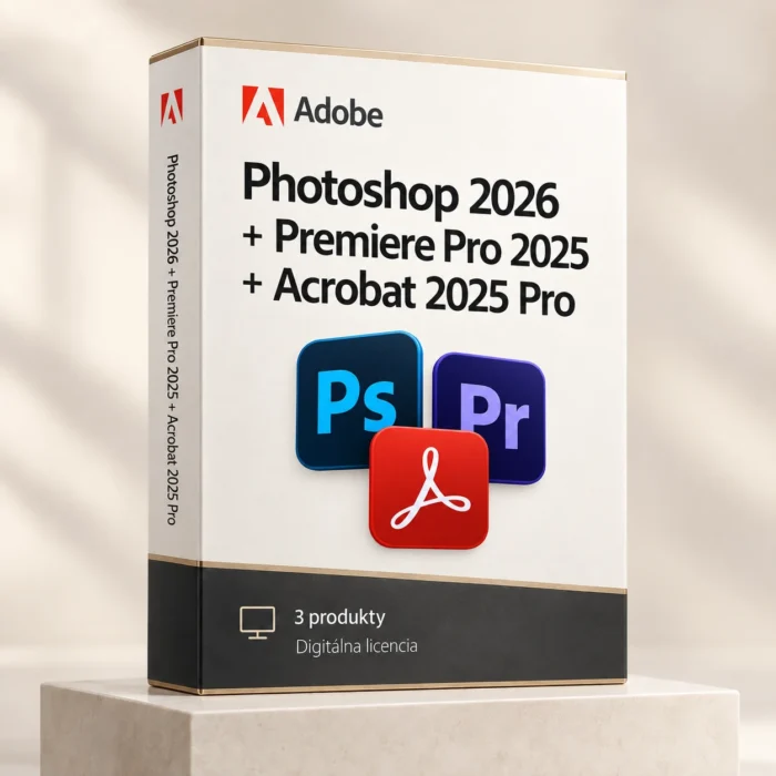 Photoshop 2026 + Premiere Pro 2025 + Acrobat 2025