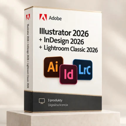 Illustrator 2026 + InDesign 2026 + Lightroom Classic 2026
