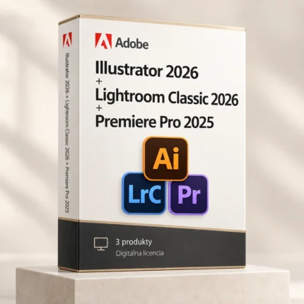 Illustrator 2026 + Lightroom Classic 2026 + Premiere Pro 2025