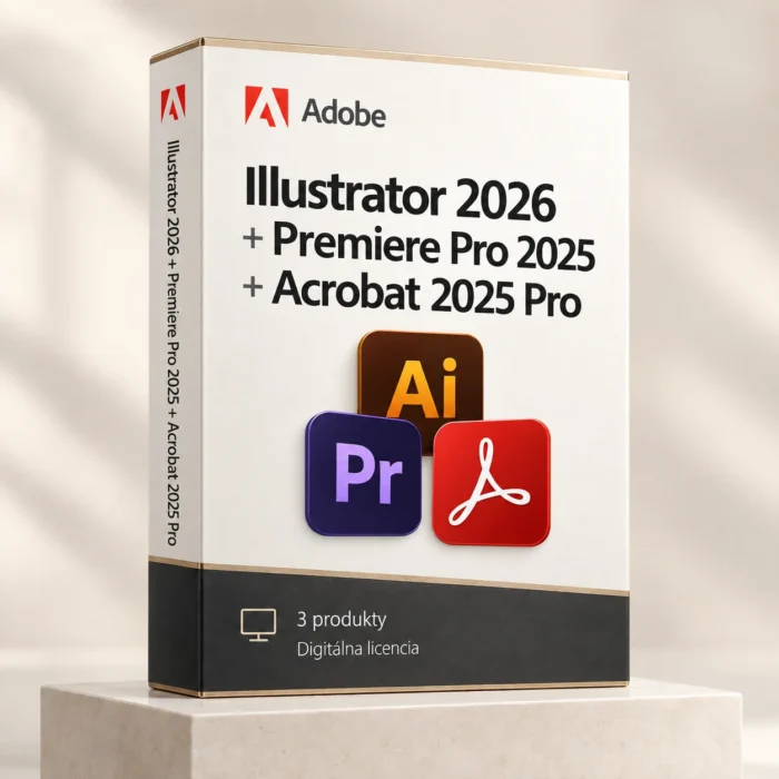 Illustrator 2026 + Premiere Pro 2025 + Acrobat 2025