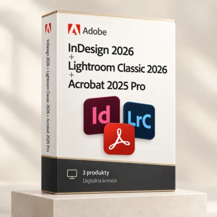 InDesign 2026 + Lightroom Classic 2026 + Acrobat 2025