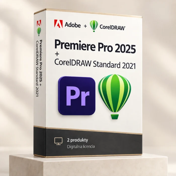 Premiere Pro 2025 + CorelDRAW Standard 2021