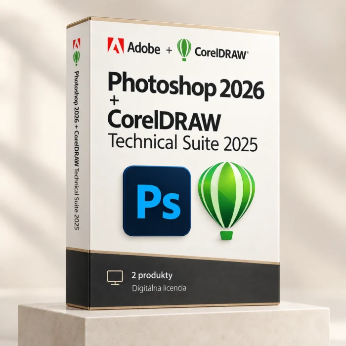 Photoshop 2026 + CorelDRAW Technical Suite 2025