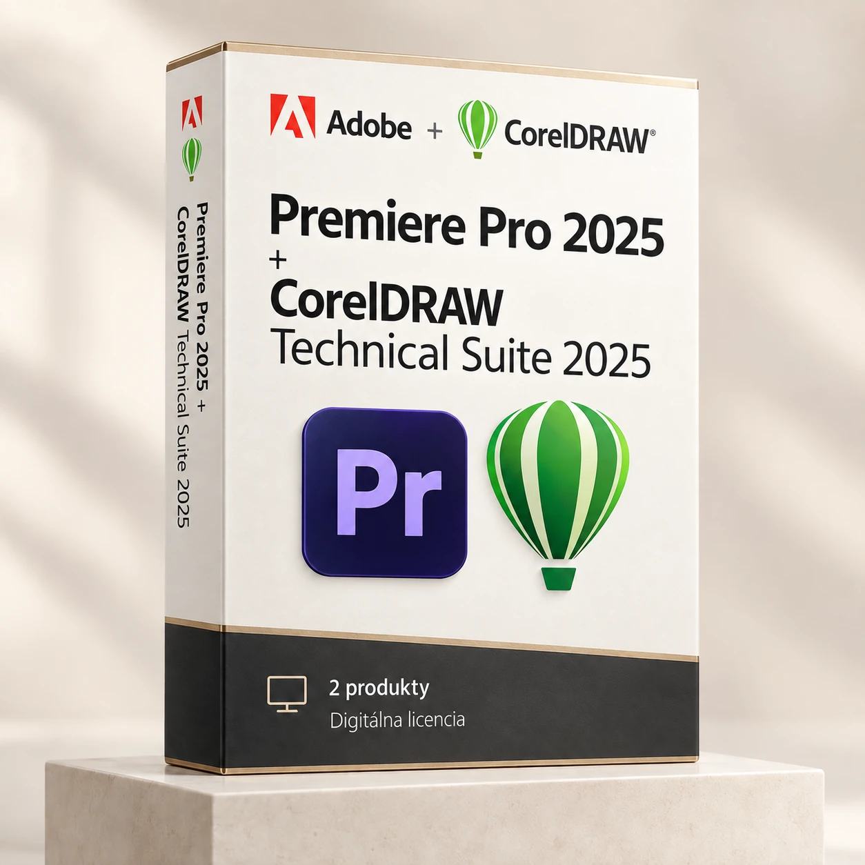 Premiere Pro 2025 + CorelDRAW Technical Suite 2025