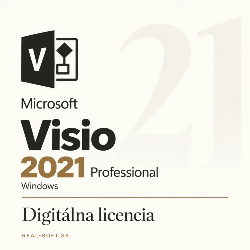 Visio Professional 2021: procesná mapa BPMN, ktorej rozumie celý tím